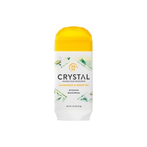 Crystal Invisible Solid Deodorant Stick - Chamomile and Green Tea - 70gr