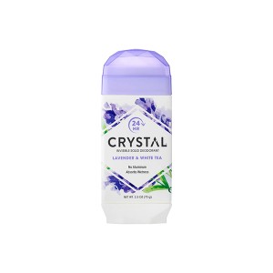 Crystal Invisible Solid Deodorant Stick - Lavender and White Tea - 70gr