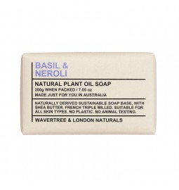Wavertree & London Australia Bar Soap - Basil & Neroli - 200gr