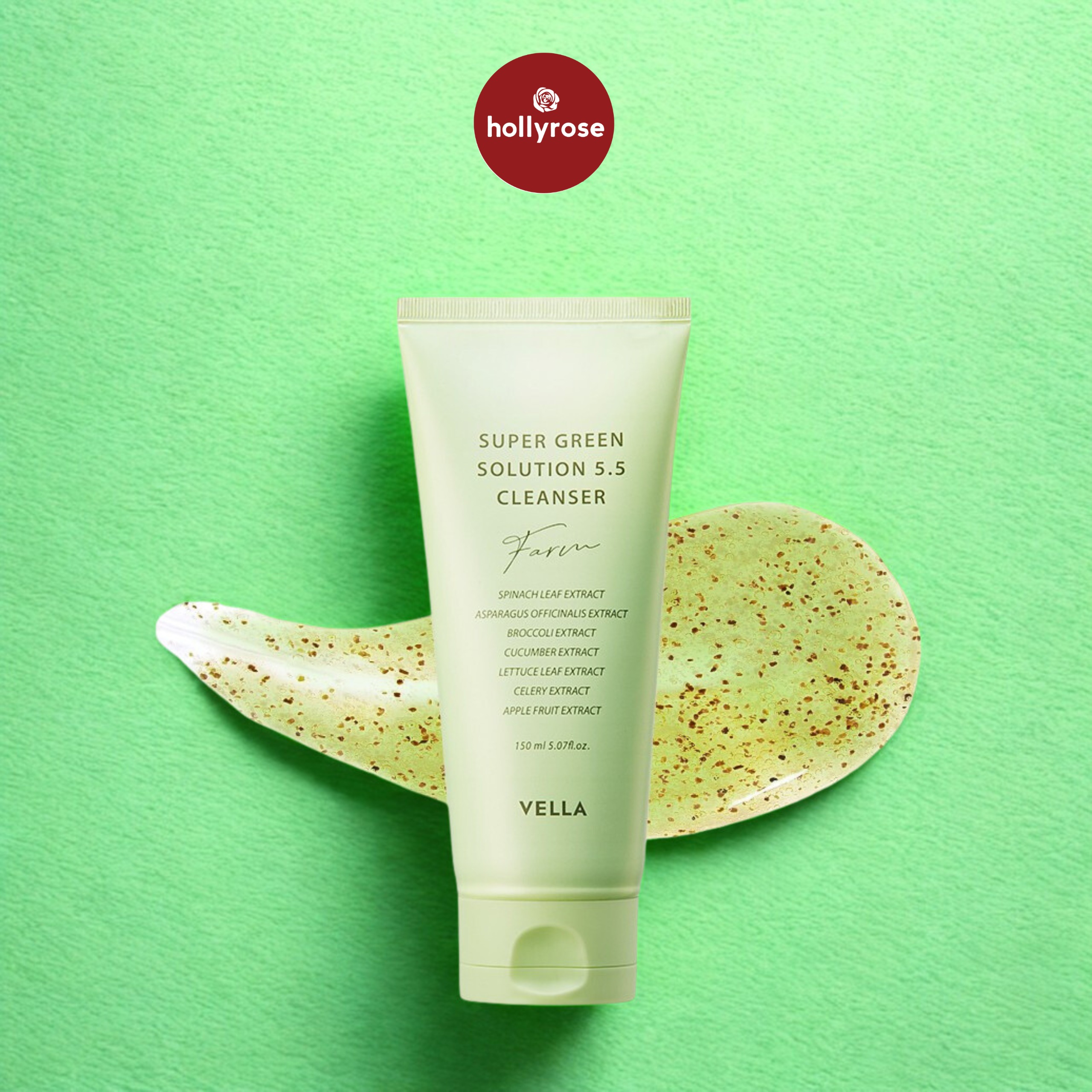 Vella Green cleanser Super Green Solution 5.5 cleanser - 150ml