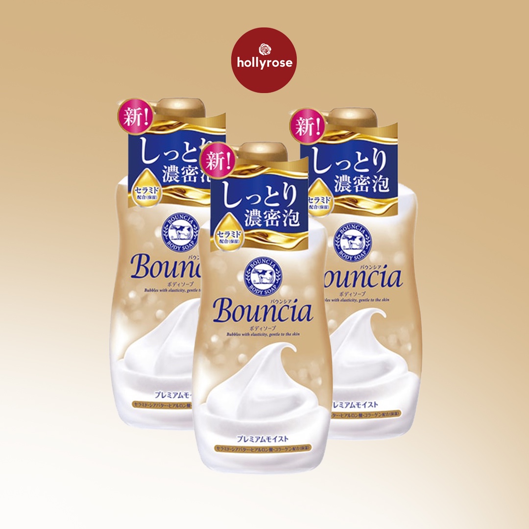Bouncia Body Soap Gold by Cow - 460ml