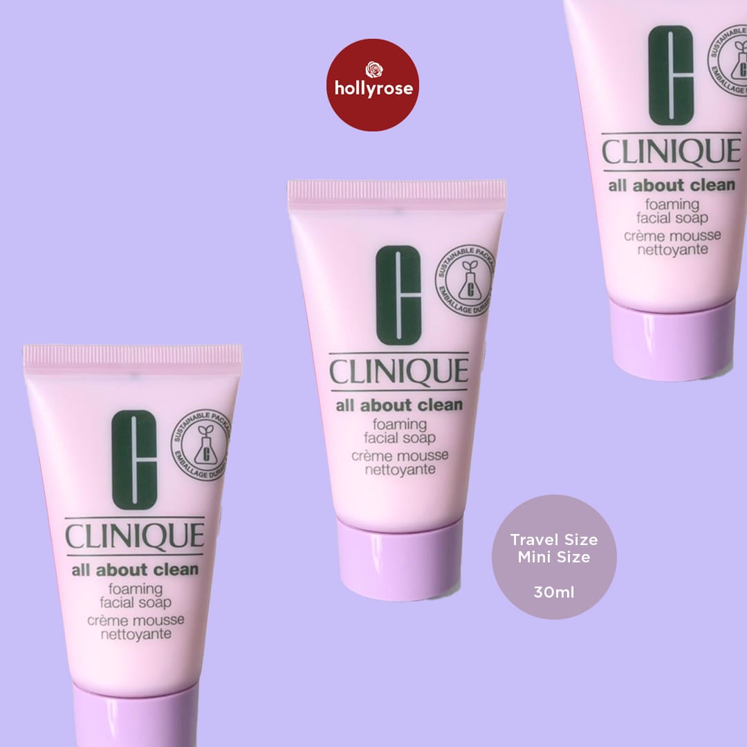 Clinique All About Clean Foaming Facial Soap - 30ml