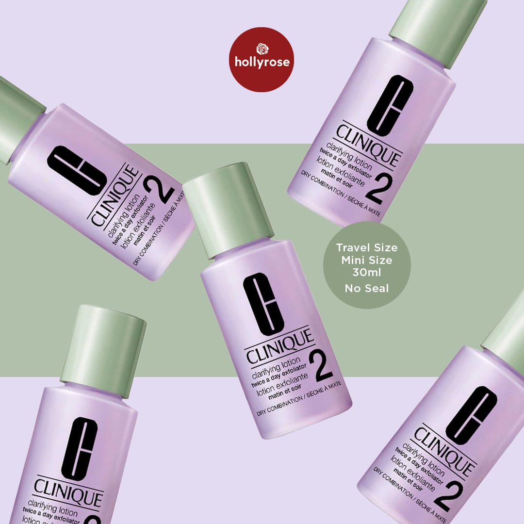 Clinique Clarifying Lotion No.2 Twice a Day Exfoliator Dry Combination - 30ml