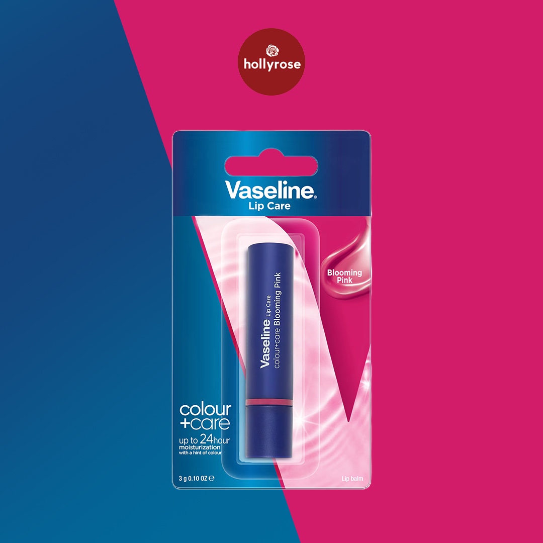 Vaseline Lip Care - Colour Care Up to 24 Hours - Blooming Pink - 3gr