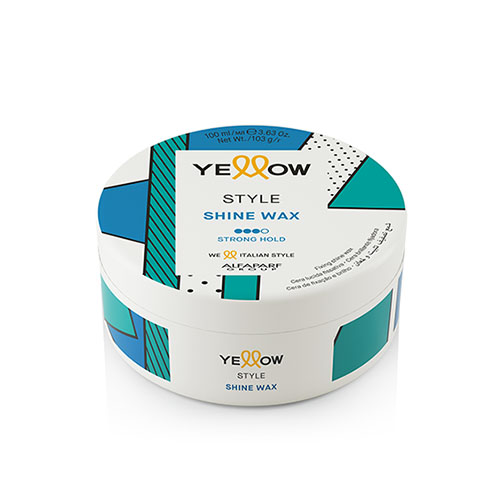 Yellow Style Shine Wax Strong Hold - 110ml