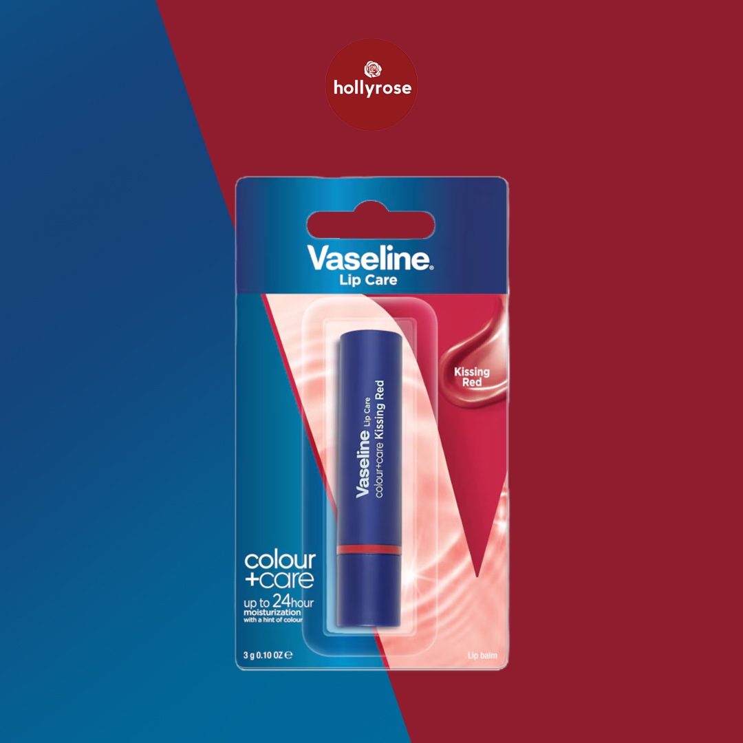 Vaseline Lip Care - Colour Care Up to 24 Hours - Kissing Red - 3gr