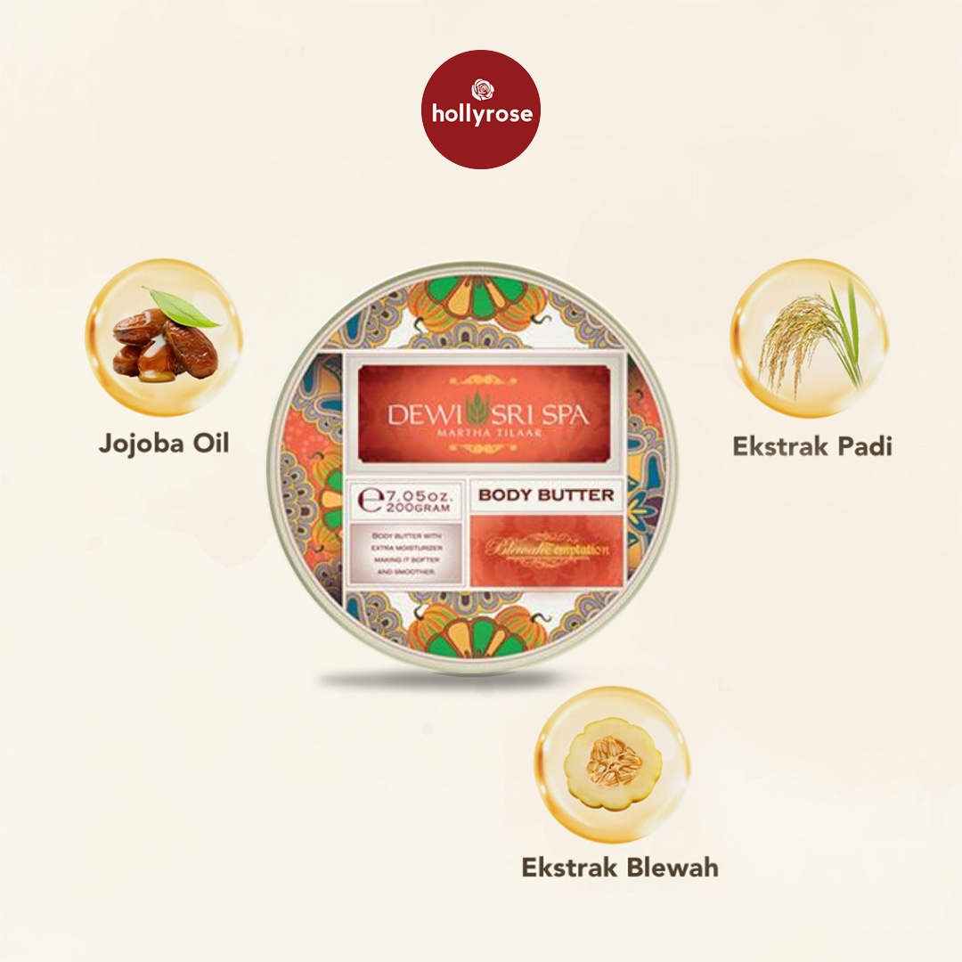 Dewi Sri Spa Body Butter Blewah Temptation - 200gr