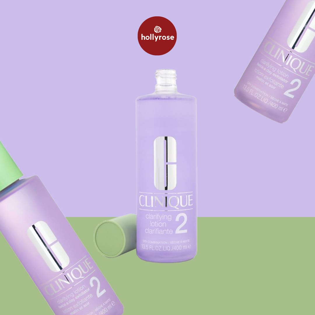 Clinique Clarifying Lotion No.2 Twice a Day Exfoliator Dry Combination - 400ml
