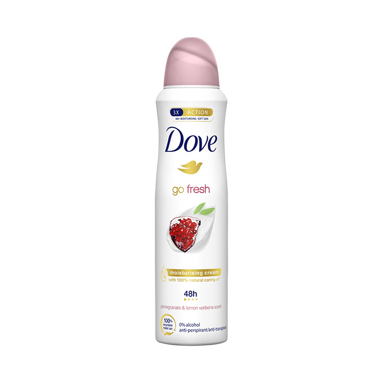 Dove Deodorant Go Fresh Pomegranate & Lemon Verbena Scent - 150ml