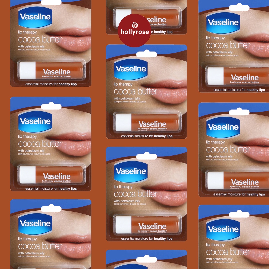 Vaseline Lip Therapy Cocoa Butter - Made in Korea - 4.8gr